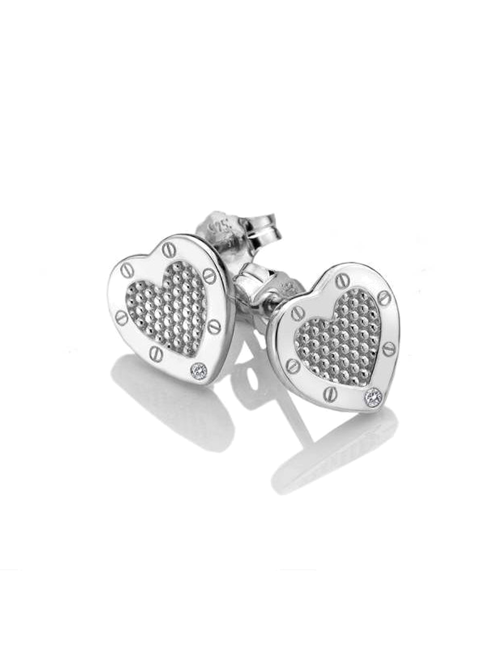

Серебряные серьги Hot Diamonds с бриллиантом DE528