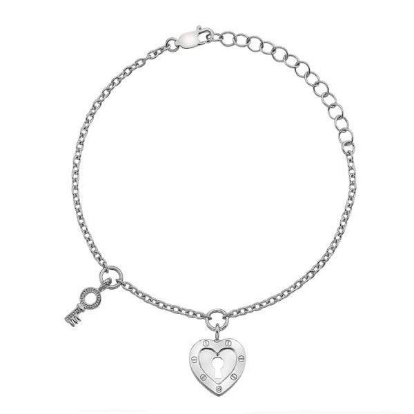 

Серебряный браслет Hot Diamonds с бриллиантом DL560