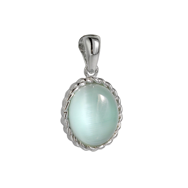 

Серебряный кулон Joli с тигровым глазом JSP093