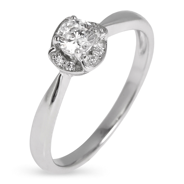 

Серебряное кольцо Sandara Ice с фианитами PJR234