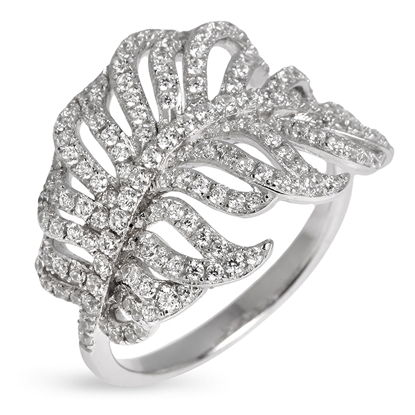 

Серебряное кольцо Sandara Ice с фианитами PJR246
