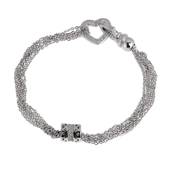 

Серебряный браслет Sandara Ice с фианитами SGB370