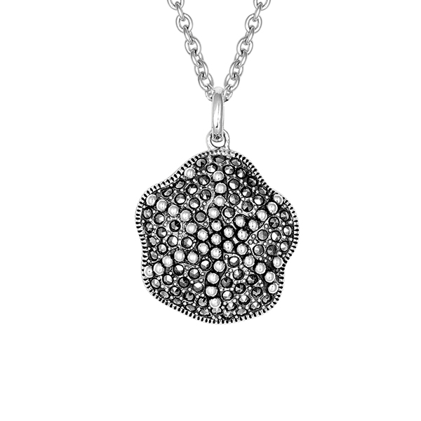 

Серебряный кулон на цепи ALEXANDRE VASSILIEV с марказитами Swarovski TJP430
