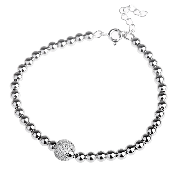 

Серебряный браслет Sandara Ice с фианитом XCB195