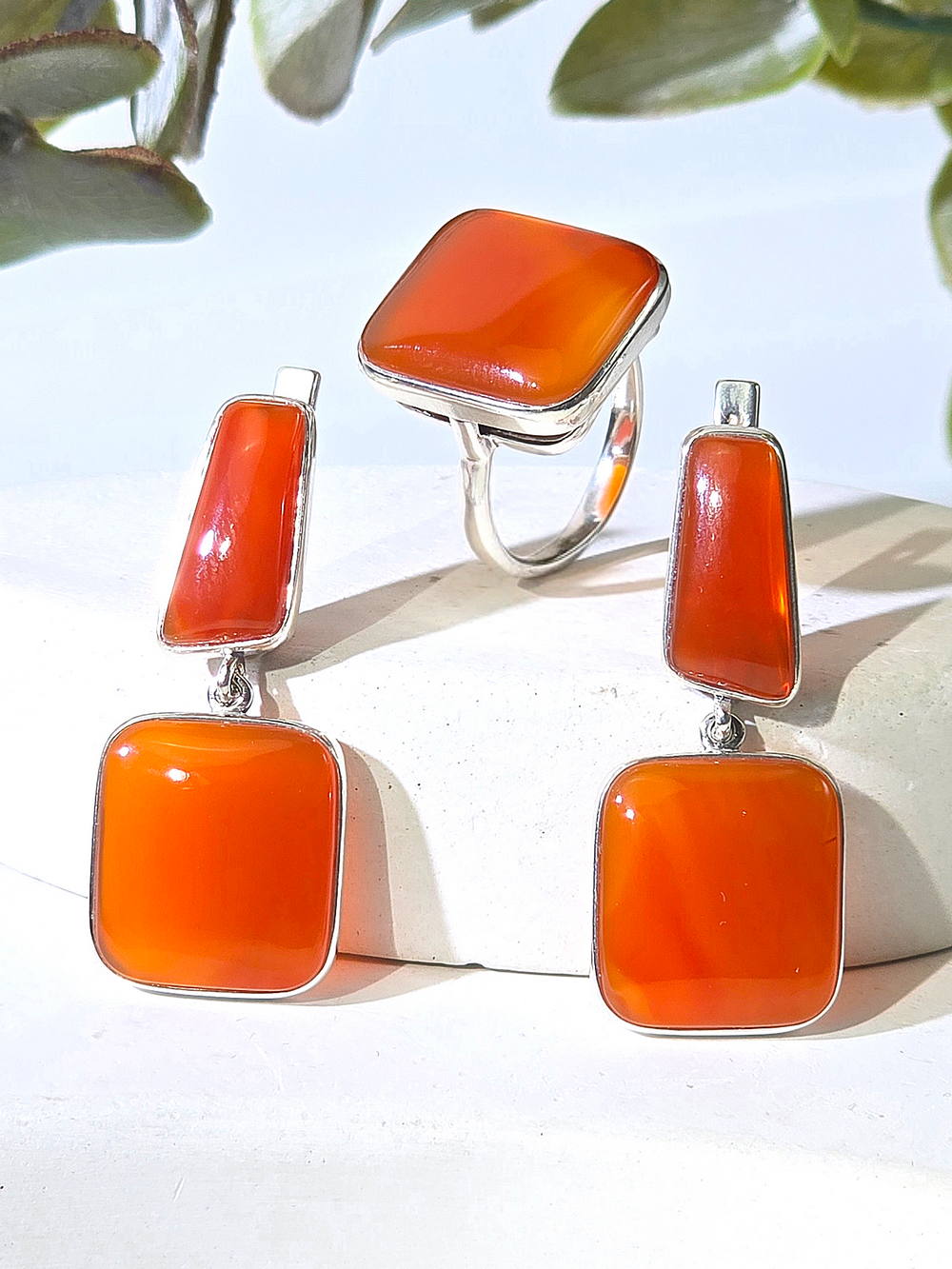 Серебряные серьги