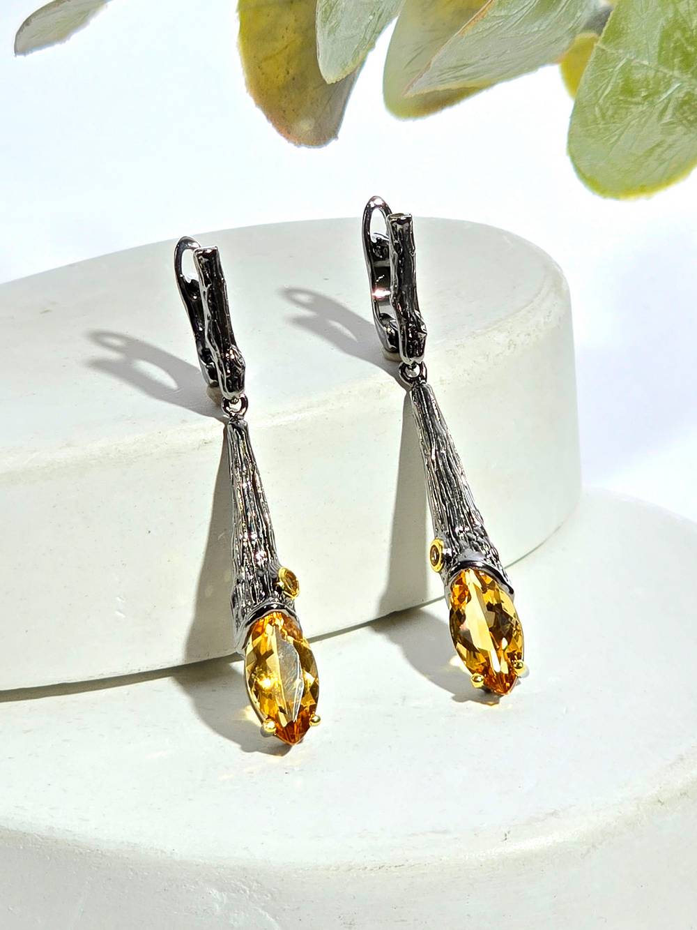 Серебряные серьги