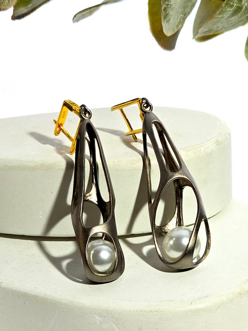 Серебряные серьги