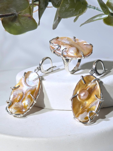 Серебряные серьги