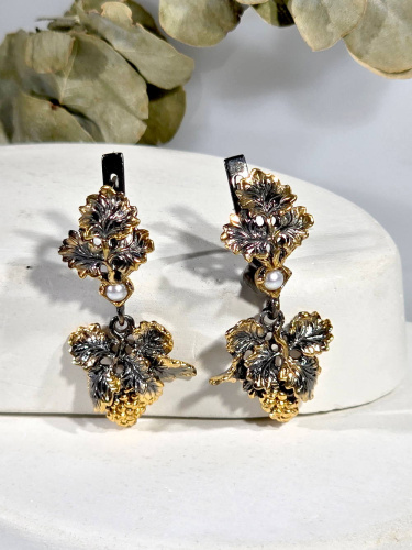 Серебряные серьги