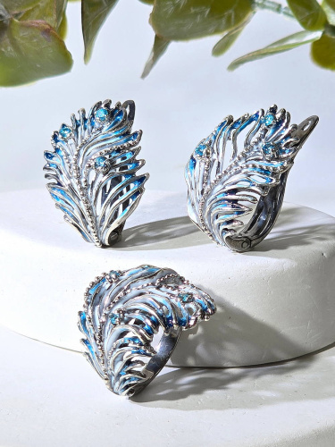 Серебряные серьги