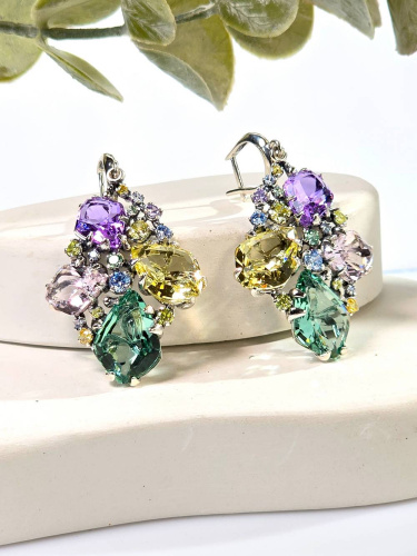 Серебряные серьги