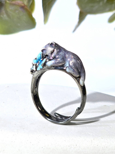 Серебряное кольцо