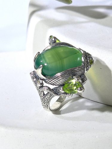 Серебряное кольцо