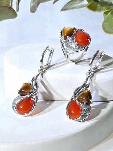 Серебряные серьги