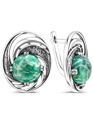 Серебряные серьги