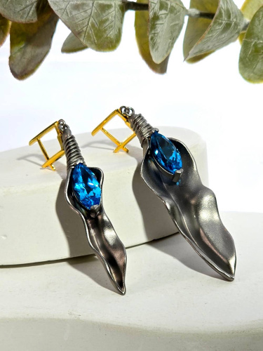 Серебряные серьги