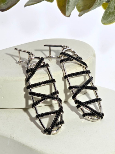 Серебряные серьги