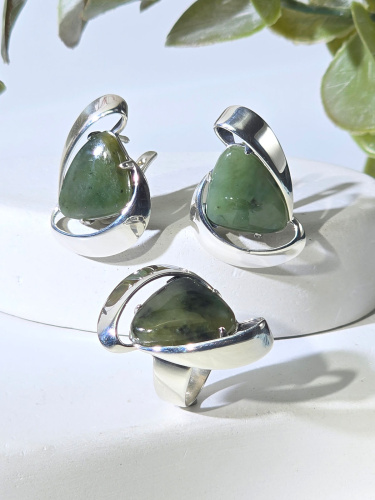 Серебряные серьги