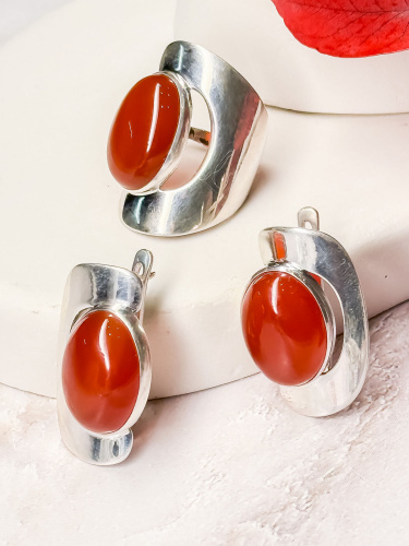 Серебряные серьги