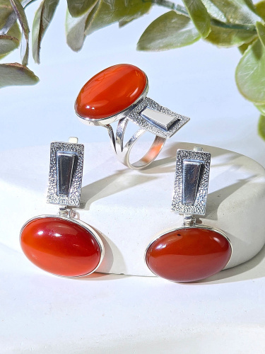 Серебряные серьги
