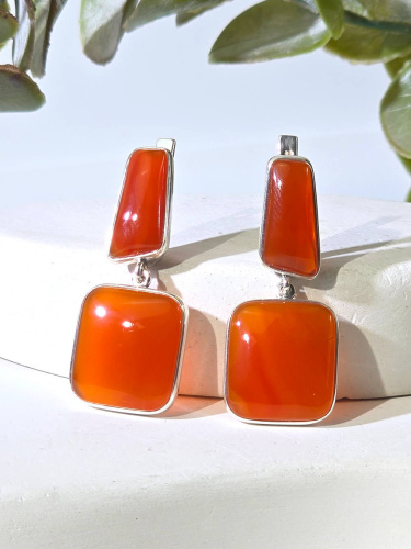 Серебряные серьги