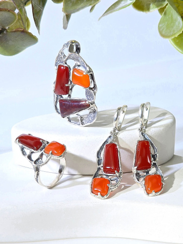 Серебряные серьги