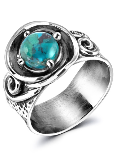 Серебряное кольцо Yaffo с лабрадоритом