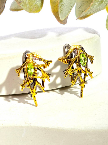 Серебряные серьги